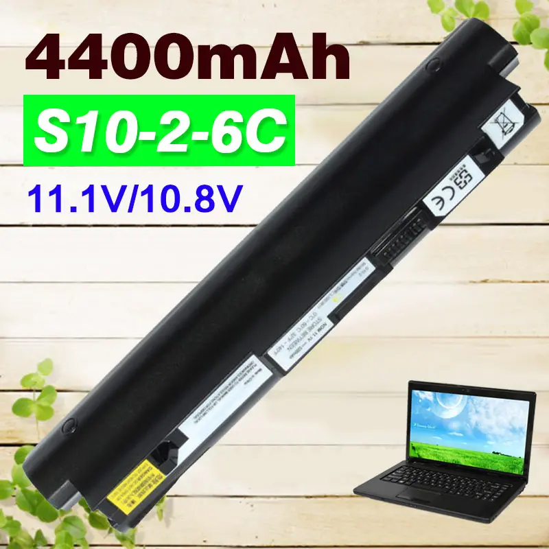 

Black 4400mAh laptop Battery For IBM Lenovo IdeaPad S10-2 L09C3B12 L09C6Y12 L09M3B11 L09C3B11 L09M6Y11 L09S3B11 L09S6Y11