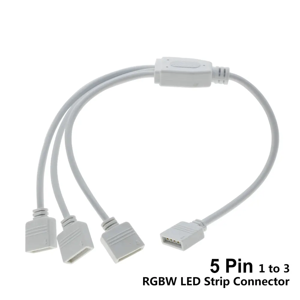 4pin 5pin концентратор от 1 до 3 / 2 RGB RGBW разъем светодиодной ленты.|control rs232|splitter greencontrol