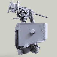 135 hh 60g external gun mount system gau 18 m2 version resin model soldier gk unassembled and unpainted kit
