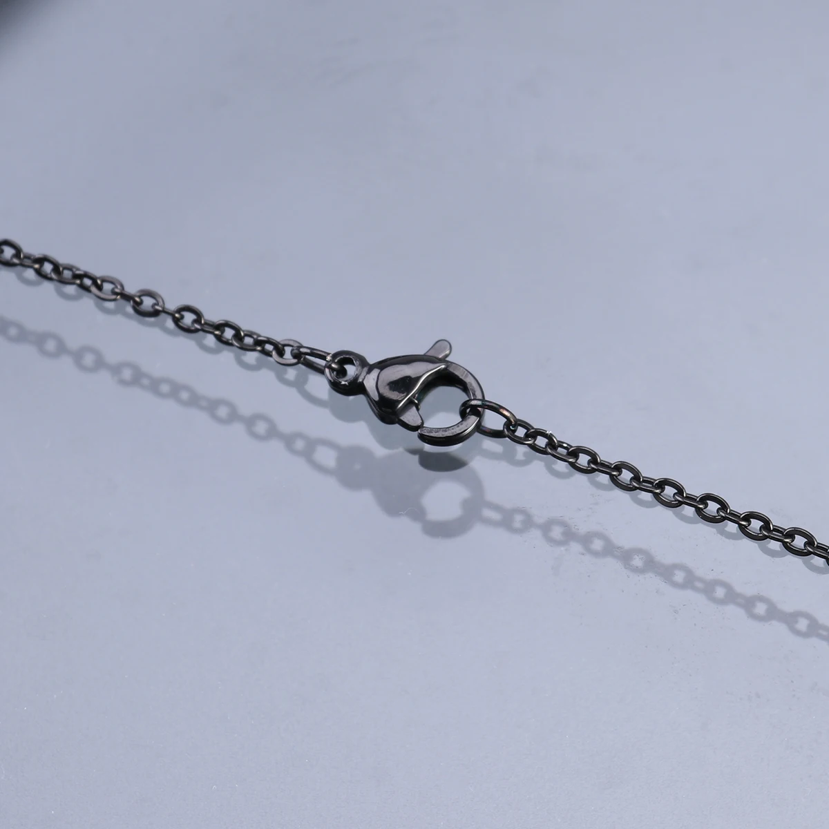 Католические украшения Титановый стальной кулон ожерелье с крест распятие для