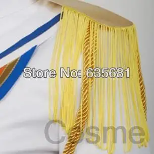 + Парик Cos KILL la Satsuki Kiryuin косплей костюм для девочки школьная форма белая|cosplay