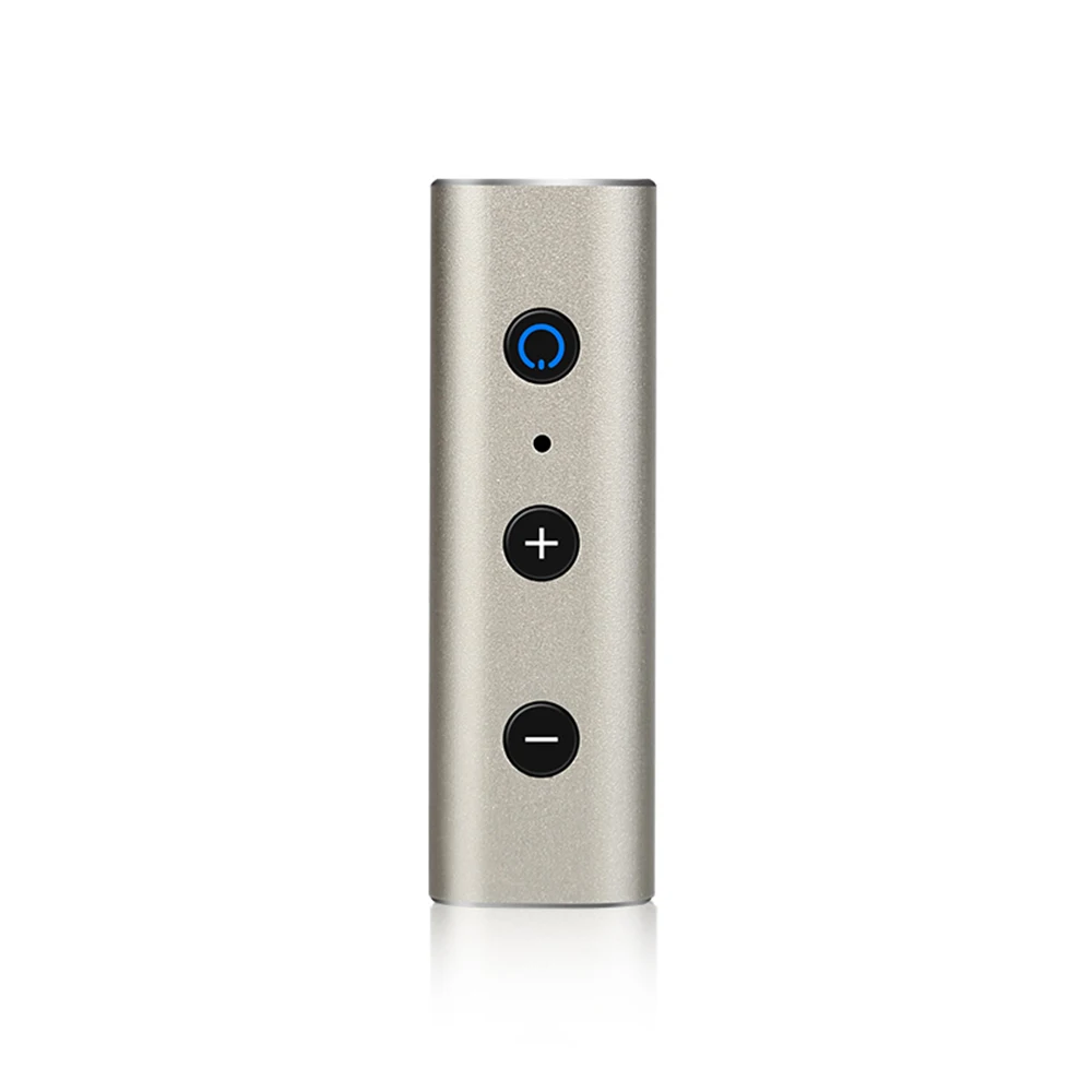 FORNORM Bluetooth наушники приемник адаптер наушники алюминиевый аудио беспроводной адаптер с микрофоном для наушников 3,5 мм разъем