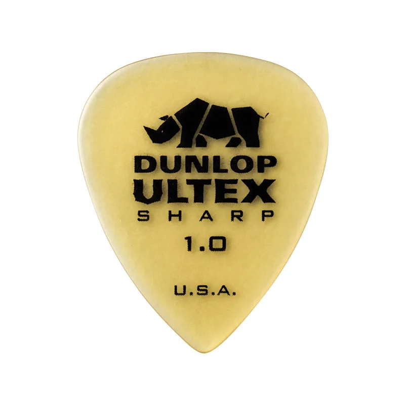 Sharp 1.00mm 1 шт. Dunlop медиатор для гитары Ultex standard/Sharp/triangle/Plectrum 0,6 мм-1,14 мм медиатор для гитары аксессуары для гитарных частей - Цвет: Sharp 1.00mm
