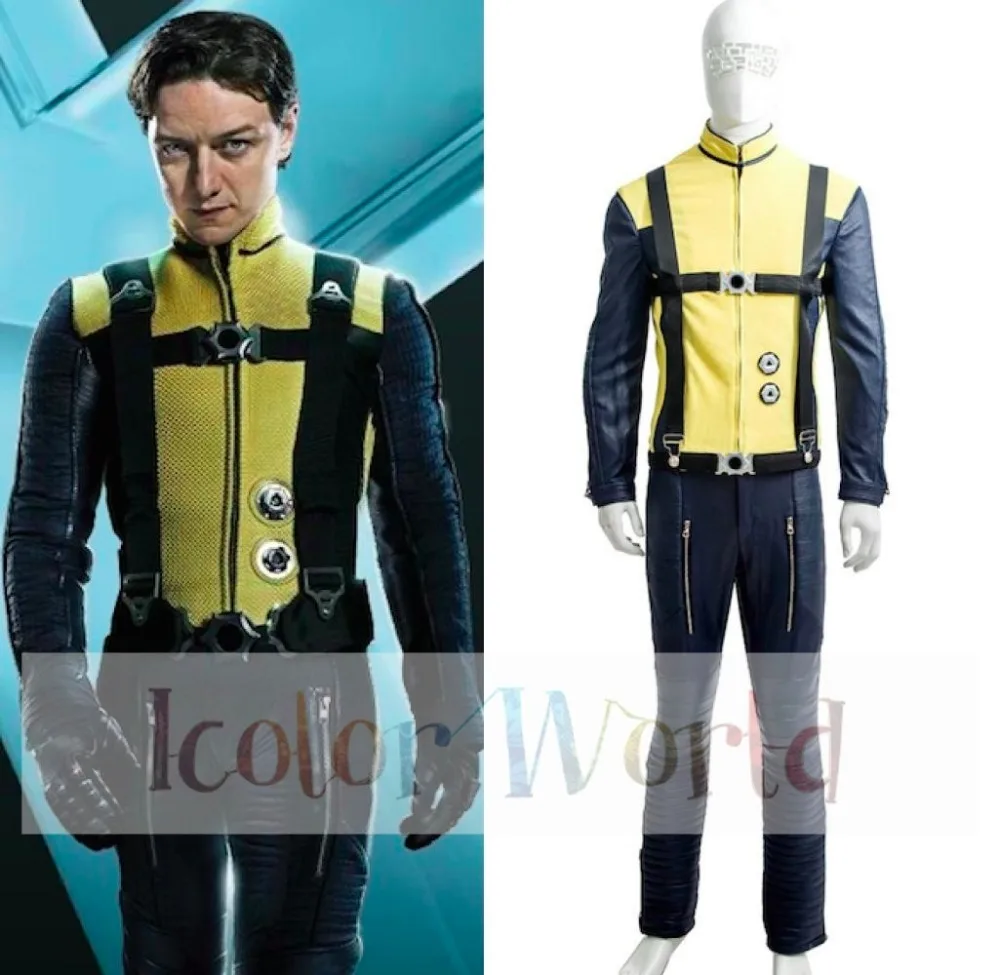 Популярный фильм X Men: костюм для косплея первого класса Чарльза Ксавье лектора