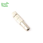 20 шт. 8 мм латунная БЫСТРОРАЗЪЕМНАЯ насадка высокогонизкого давления серебряная Распылительная насадка мульти-апертура латунная распылитель тумана