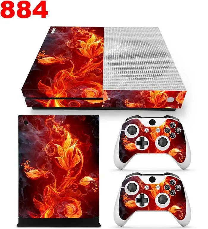 OST наклейка пожарная кожа Защитная крышка s для xbox ONE S microsoft One Slim наклейка|stickers