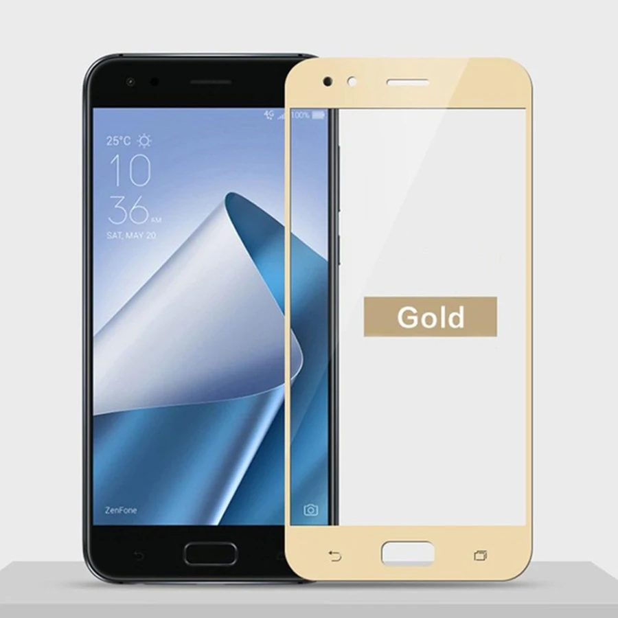 Защита экрана для Asus Zenfone 4 ZE554KL закаленное стекло ZE 554KL ZE554 KL Z01KD Z01KDA Z01KS полное