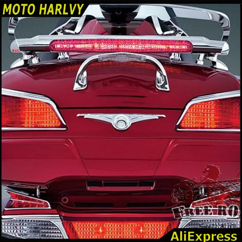 Хромированный ключ для багажника мотоцикла из АБС пластика Accent 02 13 Honda Goldwing