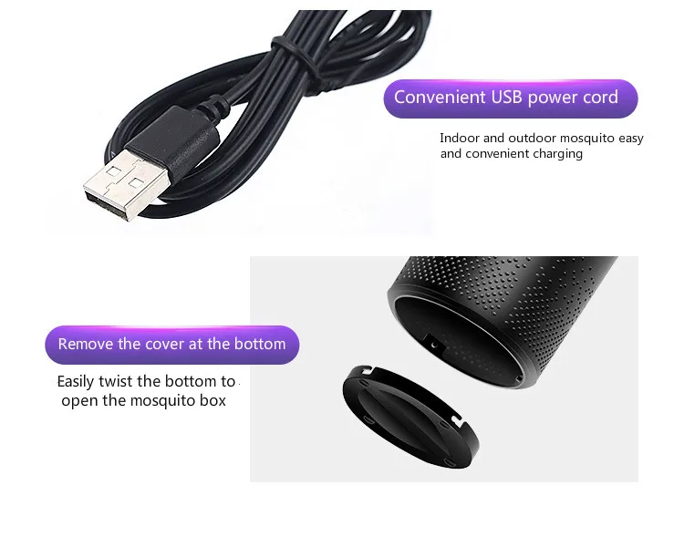 CHENGYILT USB светильник от комаров, УФ-светильник, контрольная лампа, ловушка, светодиодный, электрическая ловушка, лампа для гостиной, лампа для уничтожения комаров, насекомых