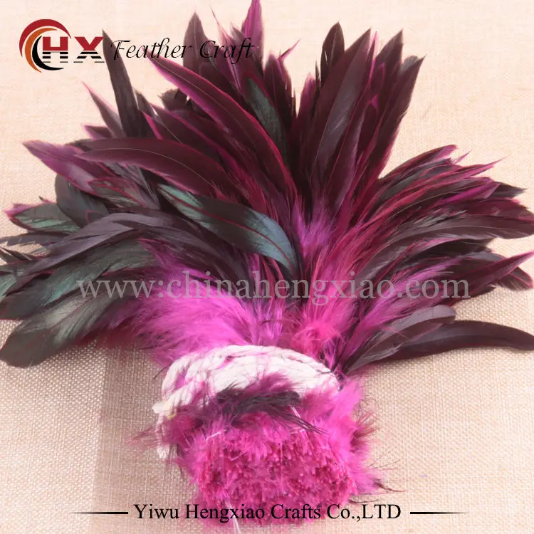 100 перья для рукоделия шт./лот дешевые перо фазана 13 20cm натуральный цвет Петух