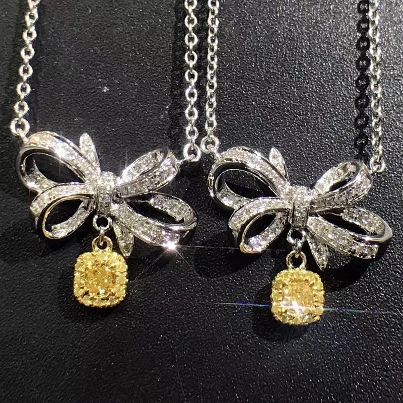 1 карат ct обручальное желтое кольцо с бриллиантом Moissanite подлинное 18K 750 Белое