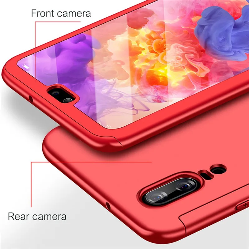 Чехол с полным покрытием 360 для Huawei p20 p30 mate20 lite pro nova 3i 3 4 2s жесткий ударопрочный