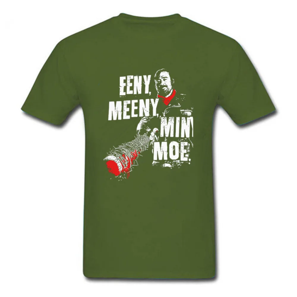 Eeny Meeny Miny Moe Negan Lucille бейсбольная бита дизайн хип-хоп Мужская футболка с принтом