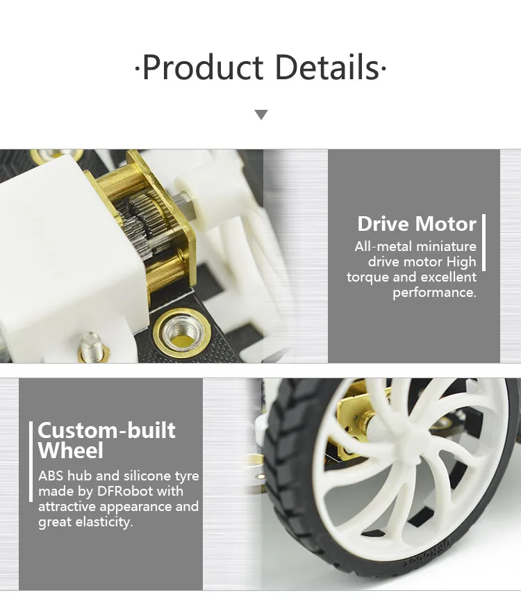 Micro: Maqueen Smart Car V4.0 версия для micro: бит графическое Программирование робот Мобильная платформа(без микро: битная плата