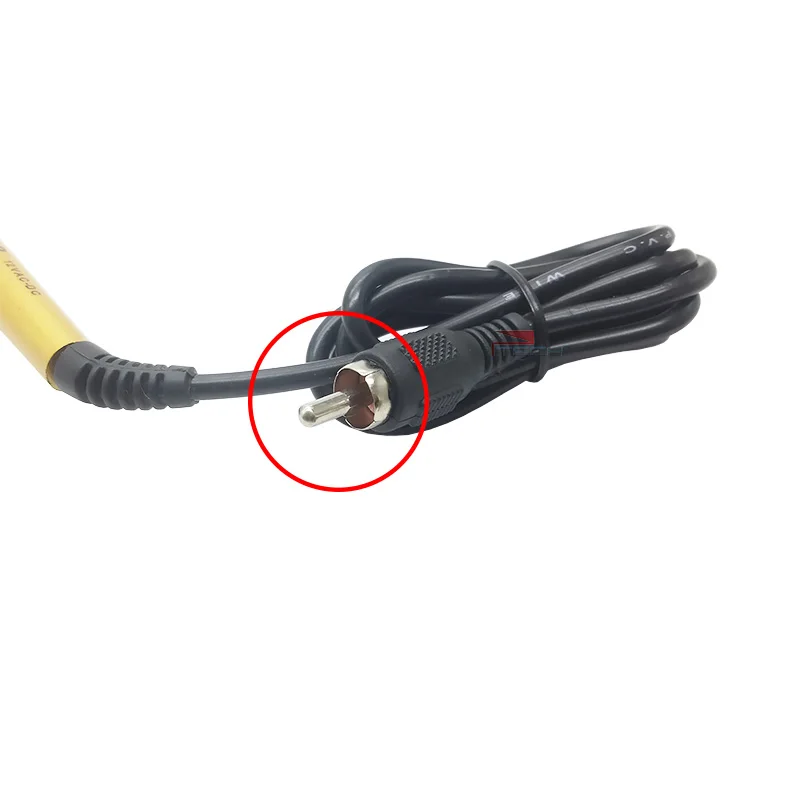 Баку мини керамический нагревательный паяльник с ручкой 12 В AC DC RCA разъем для BK-938