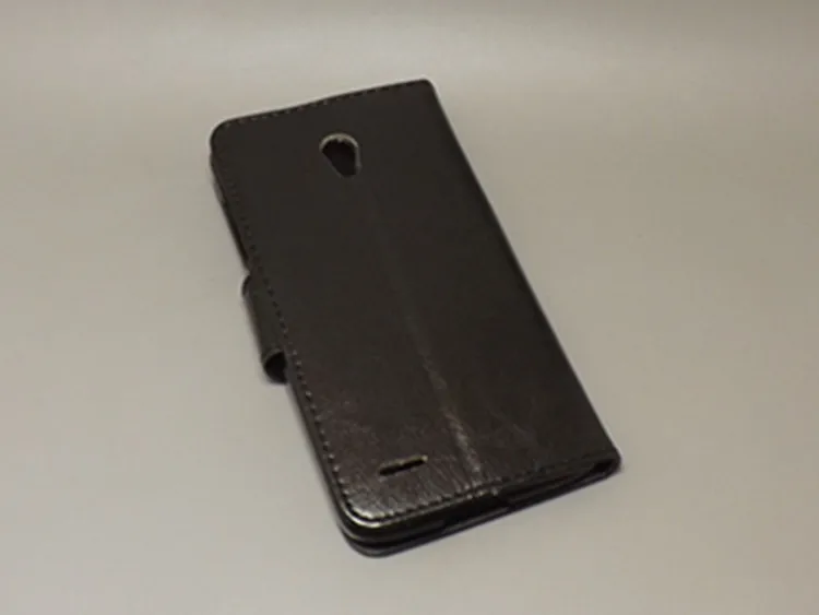 Чехол Кошелек Crazy horse с двумя картами и 2 слотами для карт Alcatel One Touch Pop 5 &quot7043A 7043Y 7043K