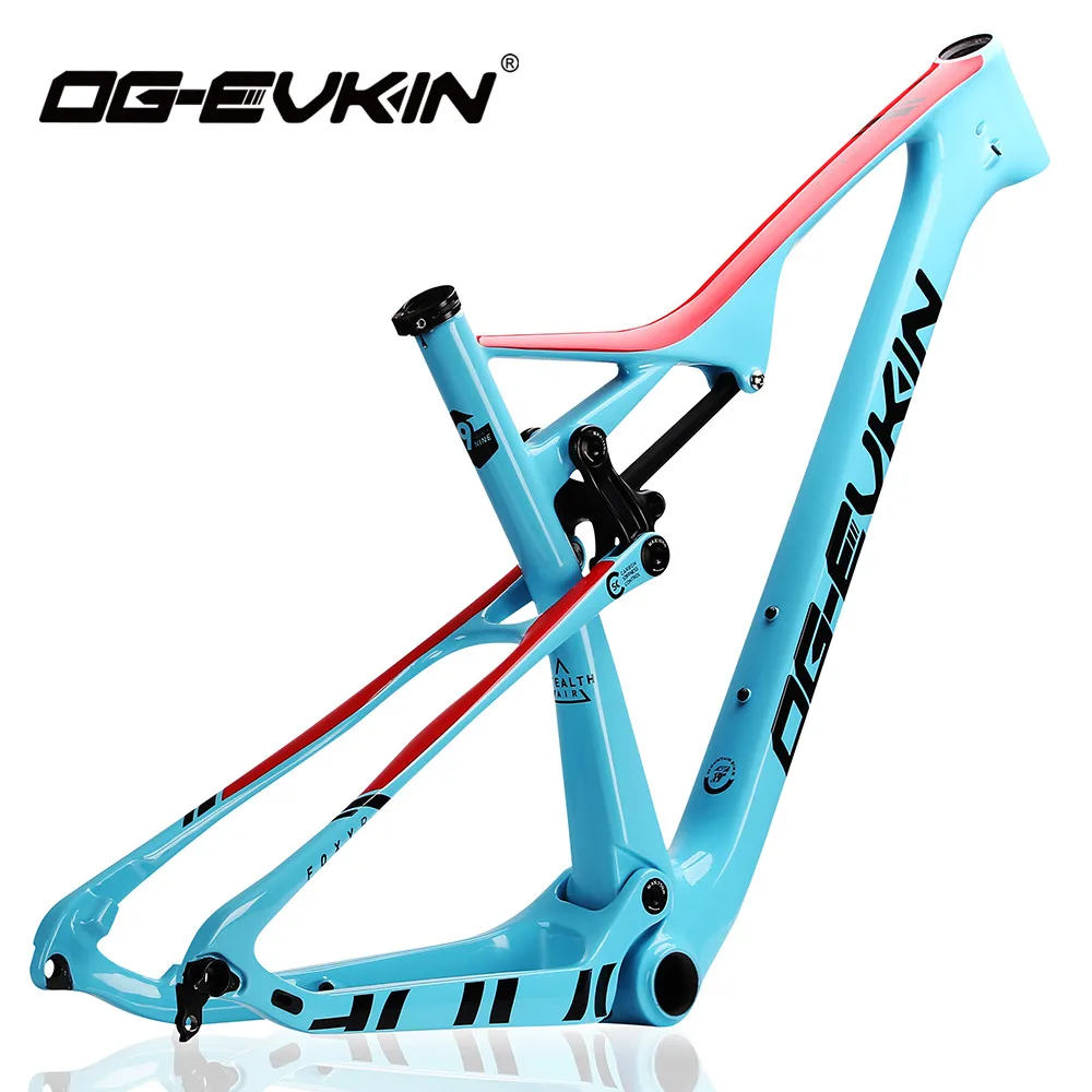 OG-EVKIN CF-049 рама для горного велосипеда(XC) T800 углеродная MTB рама Глянцевая 29er углеродное волокно EPS формовочная углеродная велосипедная Рама