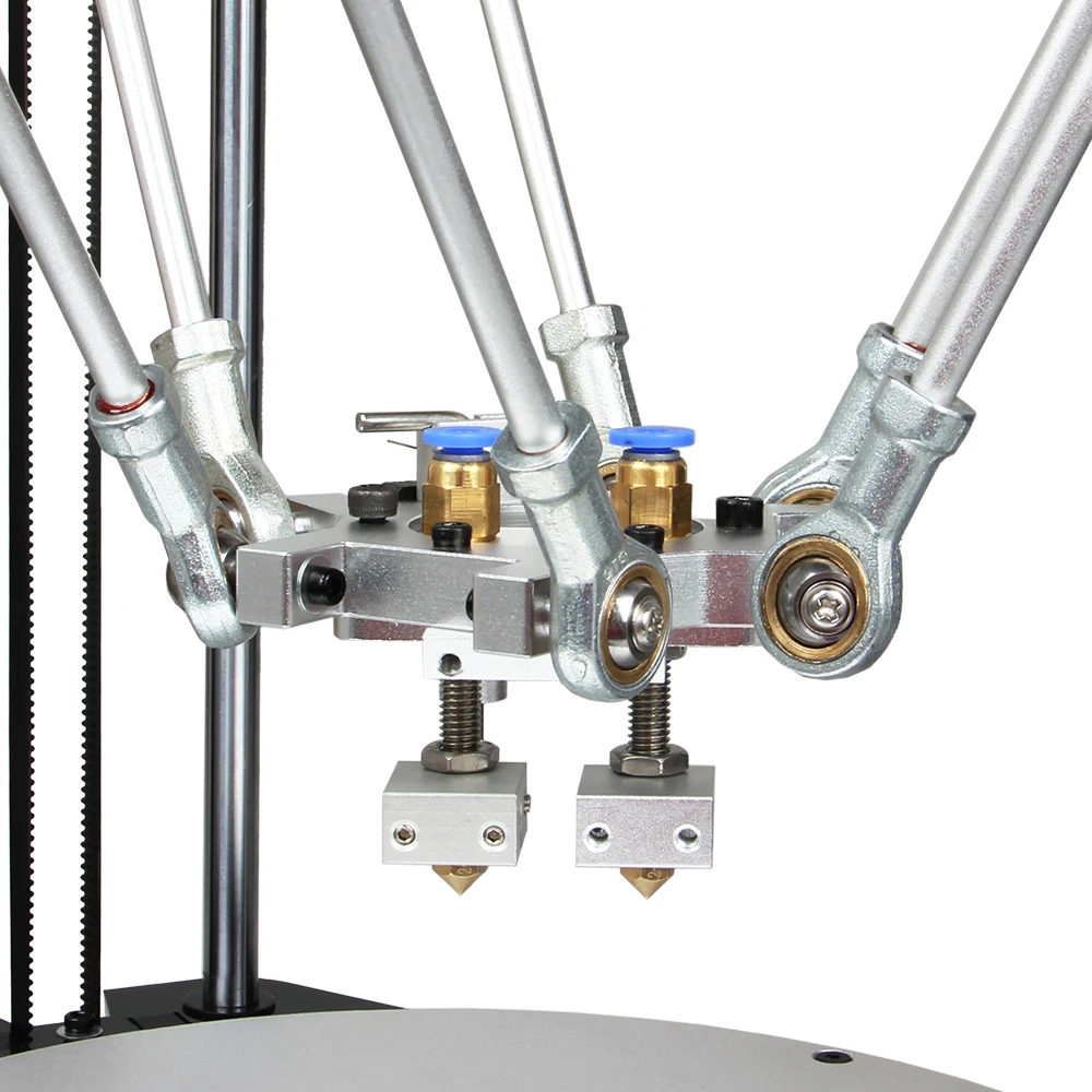 Geeetech автоматическое выравнивание 3D принтер двойной экструдер Delta Rostock Mini G2s новый