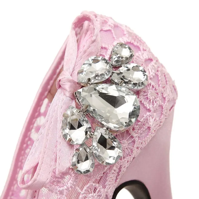 Модные женские свадебные туфли на высоком каблуке шпильке с открытым носком