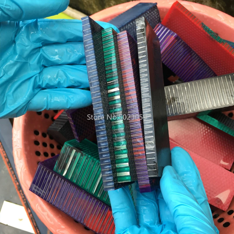 1 шт c tek змеиная кожа сотовая Смола нашивка в виде номерного знака материал для DIY