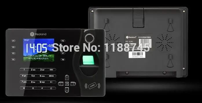 Commercial Realand A-C081 2.4" TFT Fingerprint PIN Card Time Attendance Clock USB | Безопасность и защита