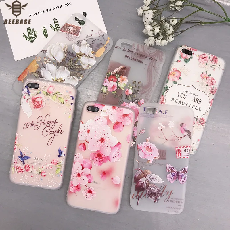 Для iphone 7 чехол для 8 X XS мультфильм милые прозрачные чехлы телефонов 6 6s plus