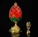 Qifu домашний модный металлический религиозный талисман Коллекция декора qifu Faberge яйцо домашний декор - Цвет: CR-7