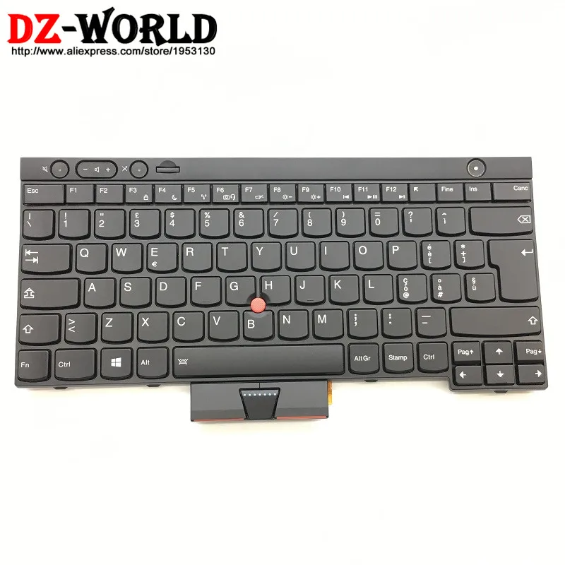 New Original for Thinkpad X230 X230i X230T Tablet Backlit Italian Keyboard Backlight Teclado IT Italy 04X1257 0C01940 | Компьютеры и