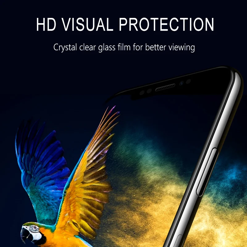 ESVNE 4D изогнутый край Стекло для iPhone 7 Plus Закаленное защитное стекло на айфон Full Cover