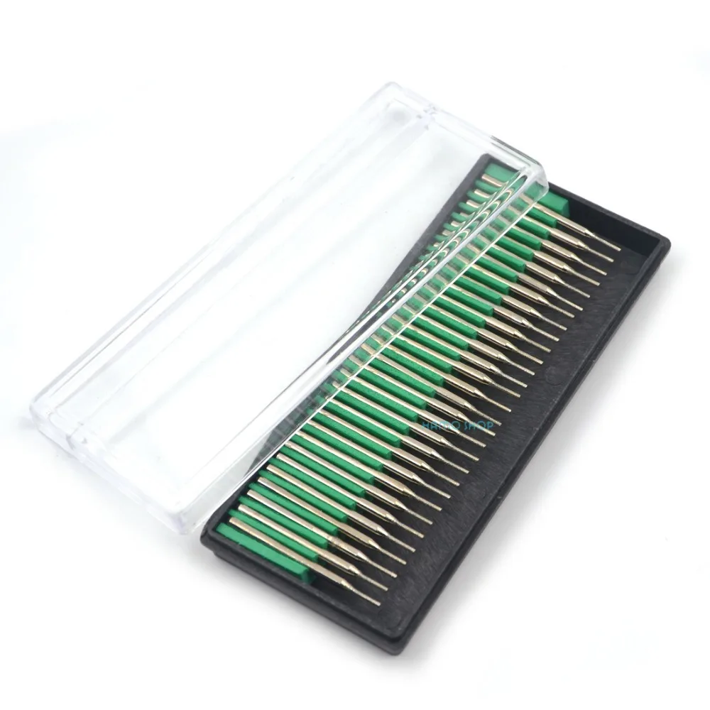 1 Набор (30 шт.) алмазные шлифовальные сверла заусенцы мм цилиндрические