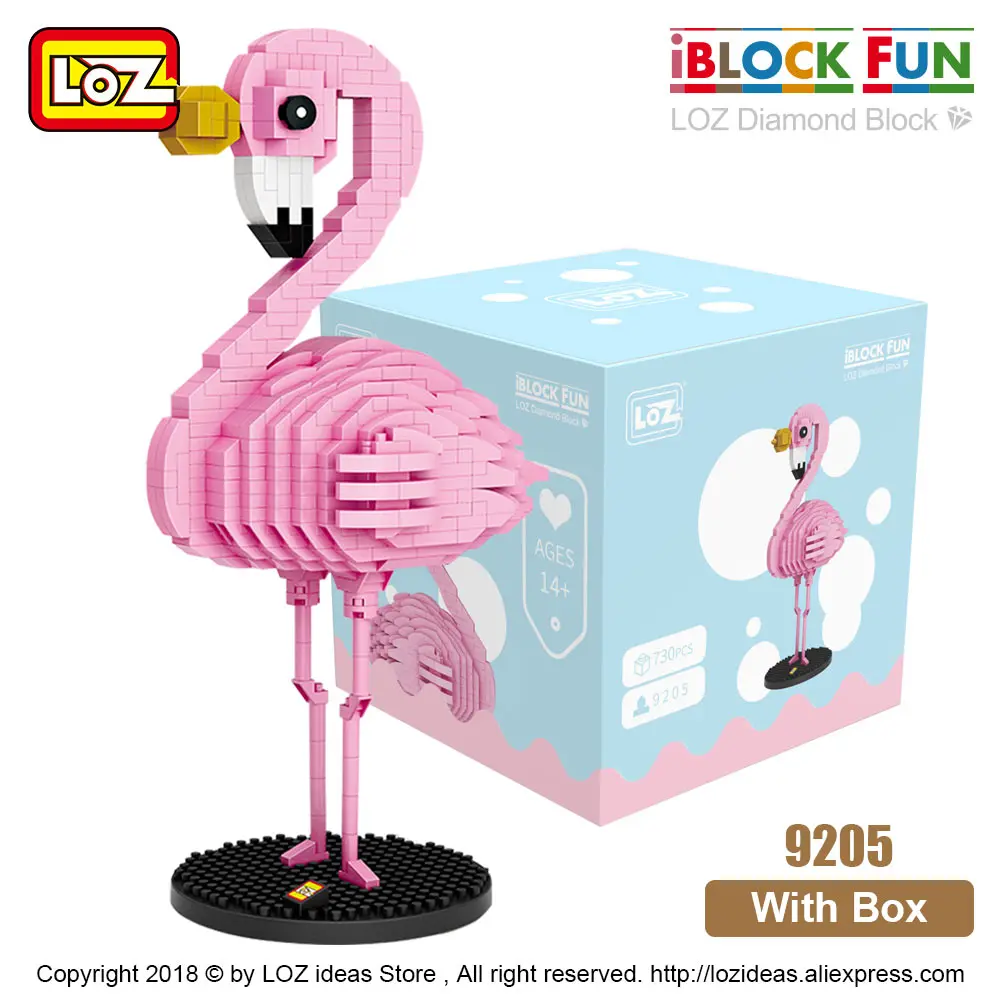 9205 With Box LOZ, алмазные блоки, сборка, аниме, фигурка, Kawaii, мини микро строительные блоки, кирпичи, сделай сам, развивающие игрушки для детей, подарок - Цвет: 9205 With Box