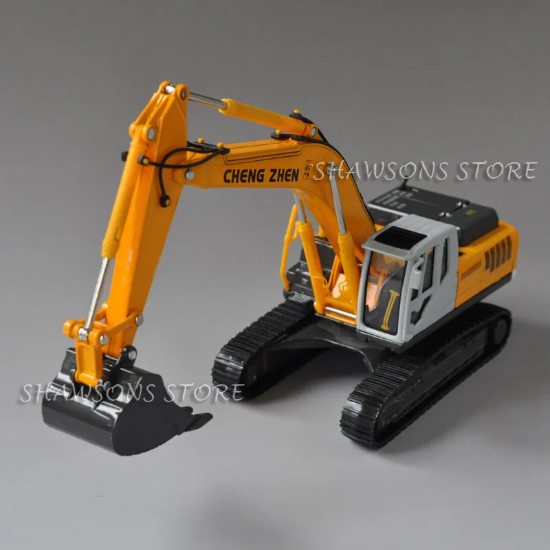 1:50 Diecast металлические Инженерная игрушечные модели автомобилей экскаватор