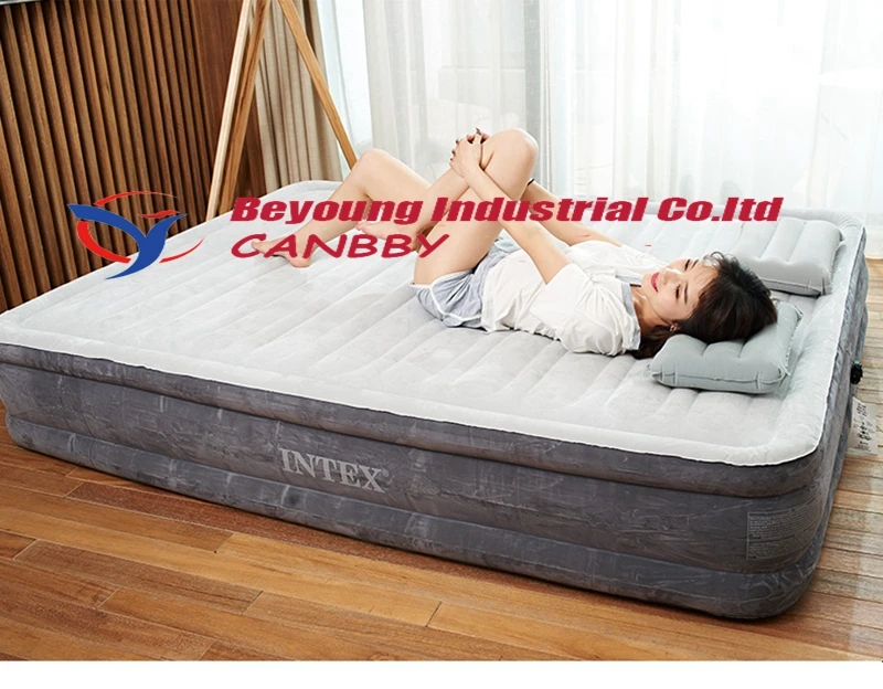 Intex Dura-beam надувная кровать размера Квин надувная высотная надувная кровать для взрослых/в помещении/дома/спальни