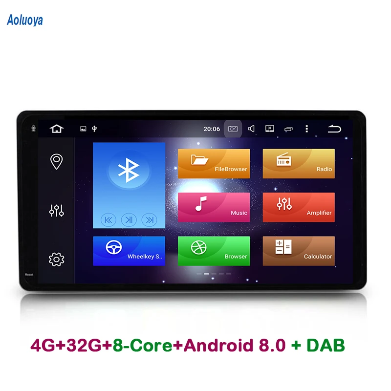 Aoluoya RAM 4 Гб ROM 32 Восьмиядерный 2 Din Android 8 0 автомобильный DVD GPS для Toyota Corolla RAV4 HILUX VIOS PRADO