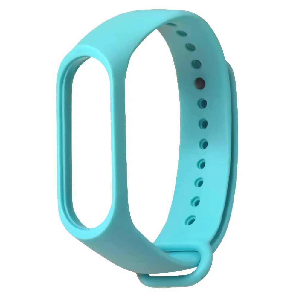 Силиконовый браслет из ТПЭ для Xiao mi band 3 сменный ремешок на запястье с защитными