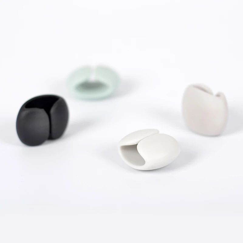 4 шт./лот цветной органайзер для кабеля держатель наушников защита управления