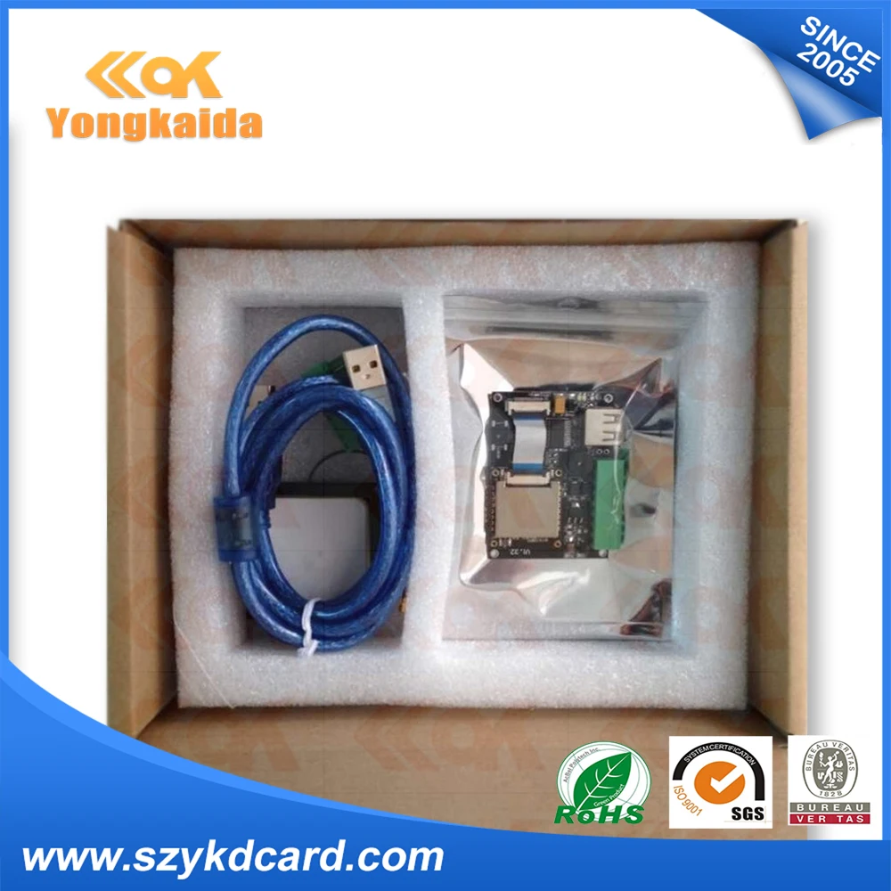 

YongKaiDa PR9200 Uhf rfid module 3m long range uhf module uhf antenna rs232 USB Desktop UHF RFID Reader