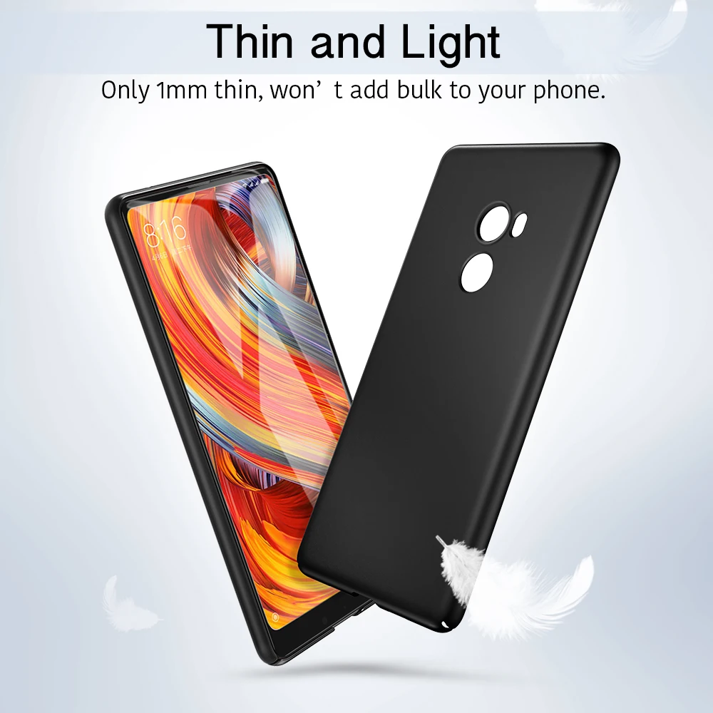 Чехол ESR для Xiaomi Mi Mix 2 Ультратонкий чехол 2/Xiaomi 9 10/Redmi note 8 черный Redmi K20 Pro K30|Бамперы| |