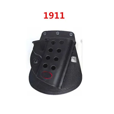 1911 Военная Тактическая страйкбольная кобура GL2 BR2 SG21 1911 GL2-ND черный двойной подсумок CU9G наручники - Цвет: 1911