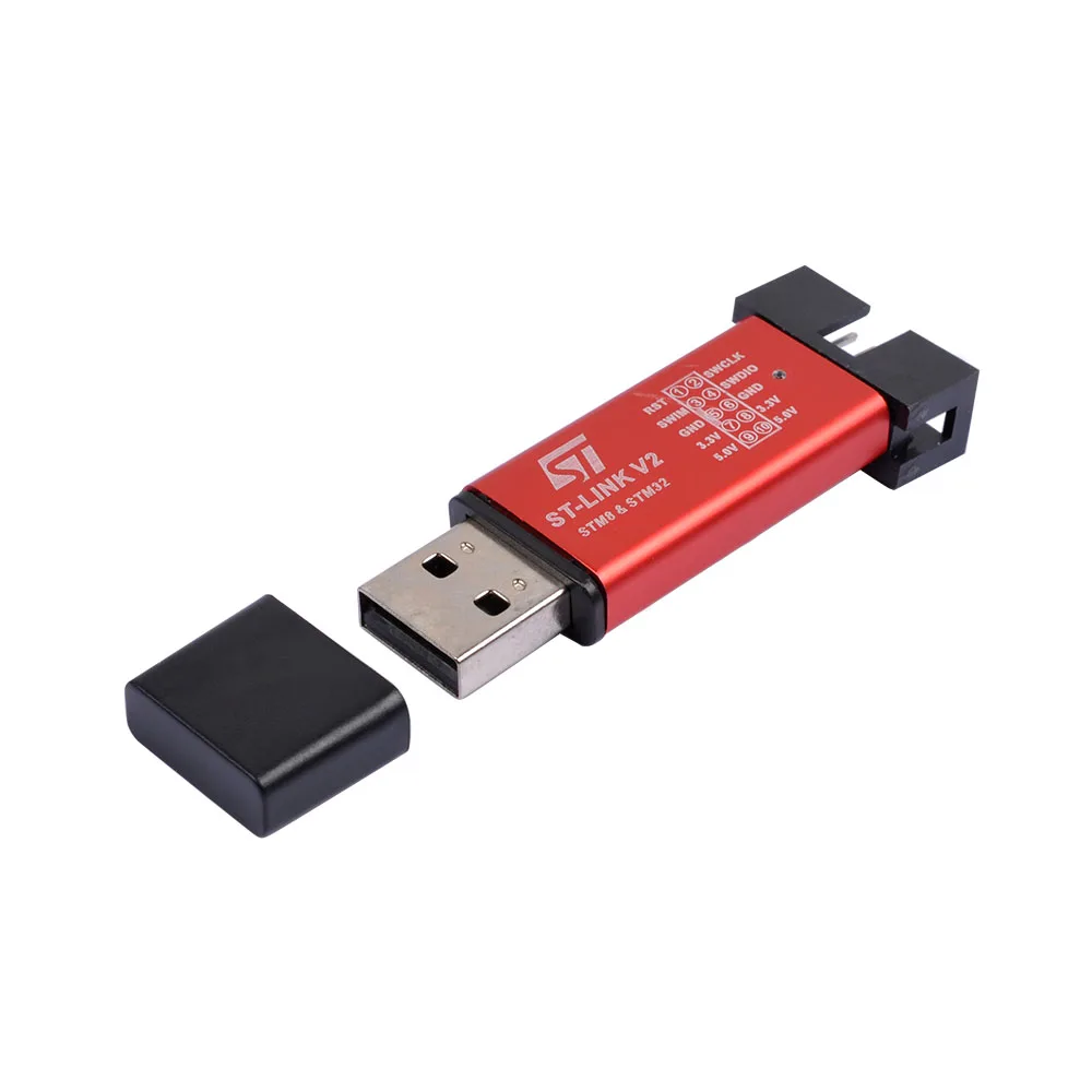 1 шт. ST LINK Stlink ST-Link V2 Mini STM8 STM32 симулятор скачать программист Программирование с