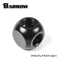 barrow tlft3t a01 g14 x3 black white silver gold three links cubic adaptors water cooling accessories pc water cooling