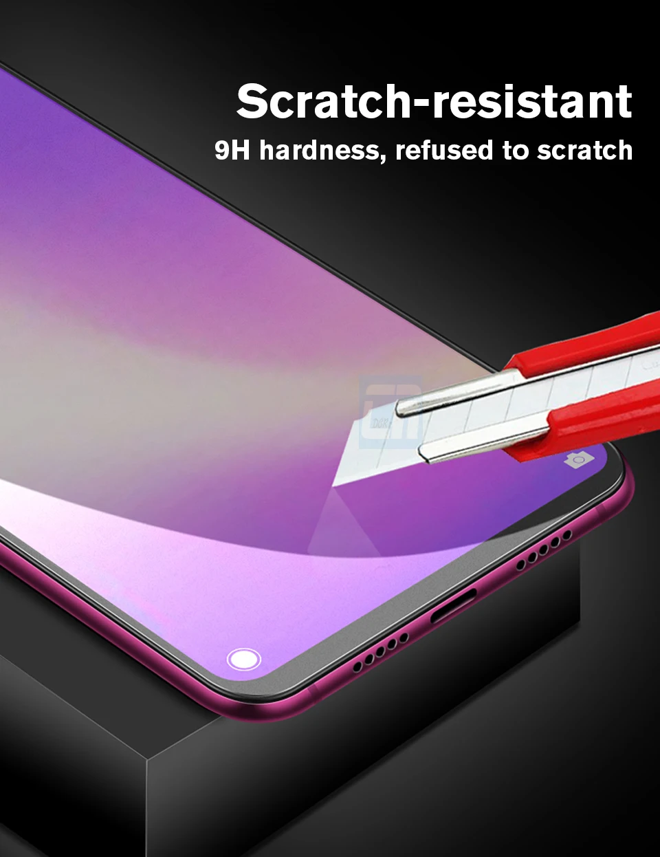 Без отпечатков пальцев матовая защитная пленка для Xiaomi Redmi K20 Pro стекло Redmi Note 7 6 Pro закаленное защитное стекло для Redmi Y3 6A