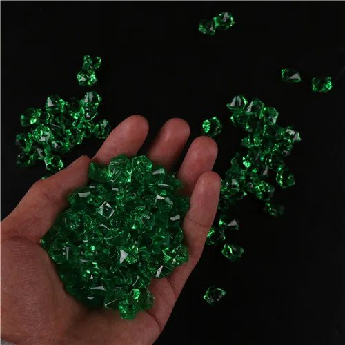 150 шт./лот Стразы акриловый Хрустальный драгоценный камень ледяные камни настольное зеркало украшение