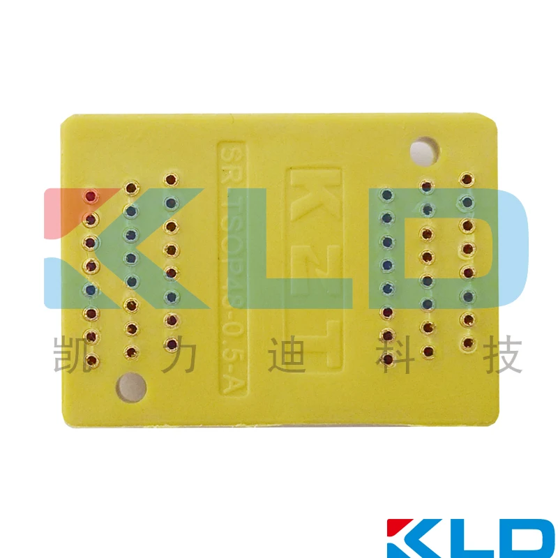 Розетка TSOP48 защита переходник для тестирования вспышки NAND pitch0.5 мм|adapter tsop48|receptacle