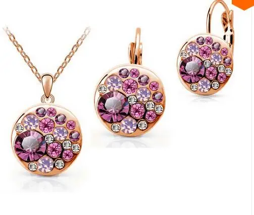 Лидер продаж новинка Великобритания разноцветные 18 К позолоченные CZ Кристаллы