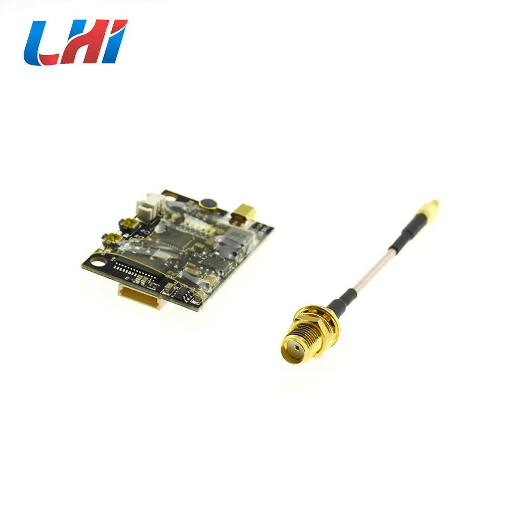 FX878T черный рыцарь 5 8 ГГц Мини FPV переключаемый видеопередатчик 40CH VTX с Smart OSD панель