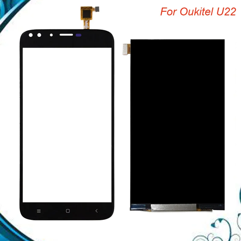 100% Протестировано ОК для Oukitel U22 ЖК-дисплей + сенсорный экран дигитайзер