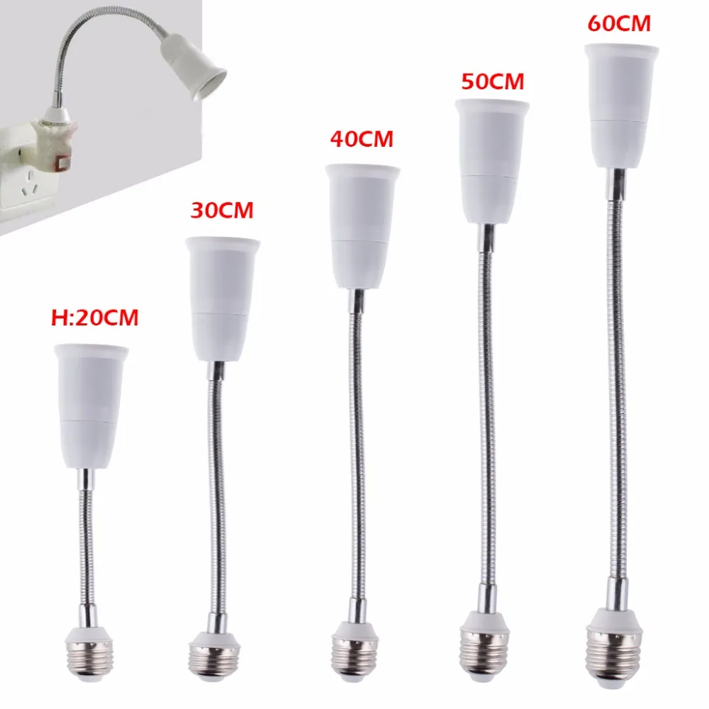 Адаптер удлинитель для светодиодной лампы E27 20/30/40/60 см|lamp base holder|to e27e27 to |