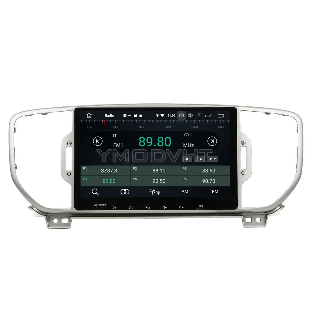 YMODVHT 9 дюймов 1024*600 Android 8 0 Восьмиядерный PX5 4 Гб ОЗУ 32 ПЗУ автомобильный DVD плеер