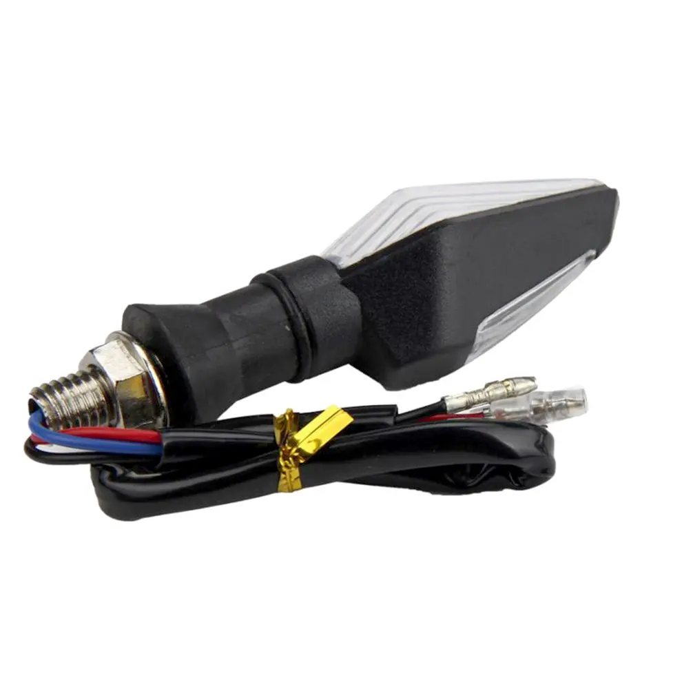 2 шт. универсальный мотоцикл указатель поворота светильник двухсторонний ing 12V